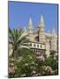 Palma Cathedral (La Seu), Palma De Mallorca, Mallorca (Majorca), Balearic Islands, Spain, Mediterra-Stuart Black-Mounted Photographic Print