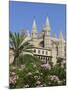 Palma Cathedral (La Seu), Palma De Mallorca, Mallorca (Majorca), Balearic Islands, Spain, Mediterra-Stuart Black-Mounted Photographic Print