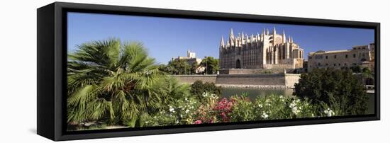 Palma Cathedral, Mallorca, Spain. the Gothic Cathedral of Palma Was Built Between 1230 and 1601-Peter Thompson-Framed Stretched Canvas