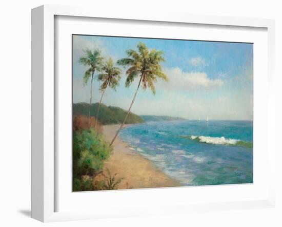 Palma de la Playa-Karen Dupr?-Framed Premium Giclee Print