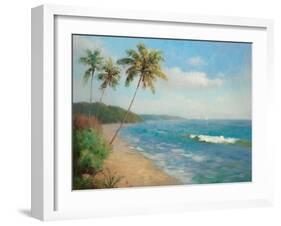 Palma de la Playa-Karen Dupr?-Framed Premium Giclee Print