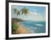 Palma de la Playa-Karen Dupr?-Framed Premium Giclee Print