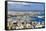 Palma De Majorca Harbor Bay from Bellver Castle-Nico Tondini-Framed Stretched Canvas