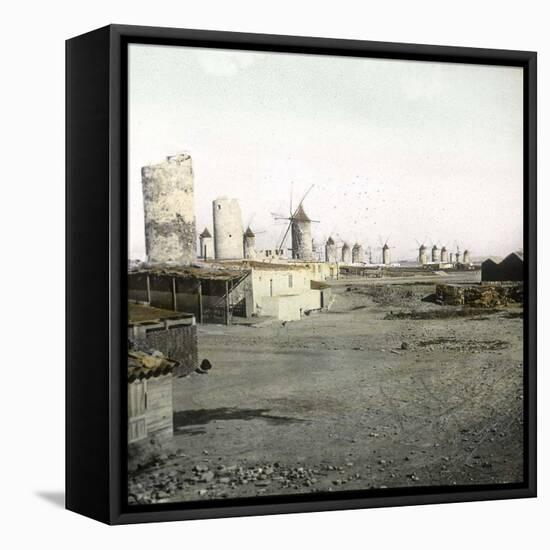 Palma (Island of Majorca, Balearics, Spain), the Suburb of Molinar, Circa 1895-Leon, Levy et Fils-Framed Stretched Canvas