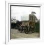 Palma (Island of Majorca, Balearics, Spain), Traditional Horse-Pulled Carriage, Circa 1895-Leon, Levy et Fils-Framed Photographic Print