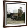 Palma (Island of Majorca, Balearics, Spain), Traditional Horse-Pulled Carriage, Circa 1895-Leon, Levy et Fils-Framed Photographic Print