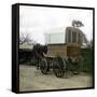 Palma (Island of Majorca, Balearics, Spain), Traditional Horse-Pulled Carriage, Circa 1895-Leon, Levy et Fils-Framed Stretched Canvas