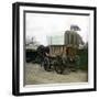 Palma (Island of Majorca, Balearics, Spain), Traditional Horse-Pulled Carriage, Circa 1895-Leon, Levy et Fils-Framed Photographic Print