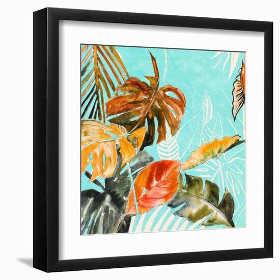 Palma Selvas on Blue II-Patricia Pinto-Framed Art Print