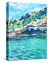 Palma-Key and Sea Creative-Stretched Canvas