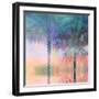 Palmae Square II-Melinda Bradshaw-Framed Art Print