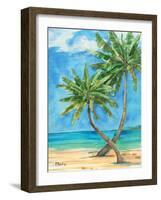 Palmas Belize II-Paul Brent-Framed Art Print