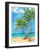 Palmas Belize II-Paul Brent-Framed Art Print