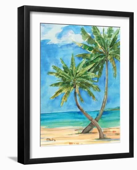 Palmas Belize II-Paul Brent-Framed Art Print