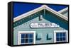 Palmer, Alaska, United States - train station-null-Framed Stretched Canvas