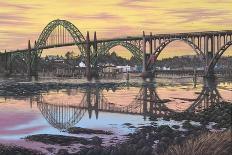 Yaquina Bay Bridge 1-Palmer Artworks-Giclee Print