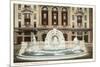 Palmer Fountain, Detroit, Michigan-null-Mounted Premium Giclee Print