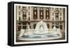 Palmer Fountain, Detroit, Michigan-null-Framed Stretched Canvas