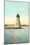 Palmer's Island Lighthouse, New Bedford, Mass.-null-Mounted Art Print