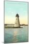 Palmer's Island Lighthouse, New Bedford, Mass.-null-Mounted Art Print