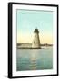 Palmer's Island Lighthouse, New Bedford, Mass.-null-Framed Art Print