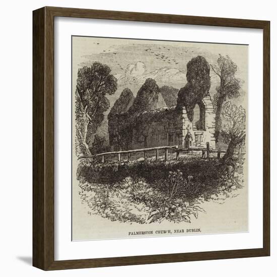 Palmerston Church, Near Dublin-null-Framed Giclee Print