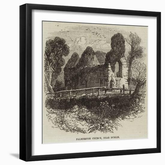 Palmerston Church, Near Dublin-null-Framed Giclee Print