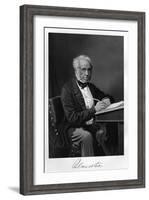 Palmerston Writing-Alonzo Chappel-Framed Art Print