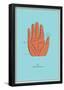 Palmistry Chart-null-Framed Poster