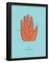 Palmistry Chart-null-Framed Poster