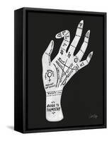 Palmistry White-Cat Coquillette-Framed Stretched Canvas