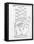 Palmistry (Woodcut) (B/W Photo)-English-Framed Stretched Canvas