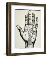 Palmistry-null-Framed Art Print