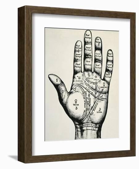 Palmistry-null-Framed Art Print