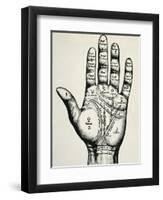 Palmistry-null-Framed Art Print