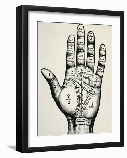 Palmistry-null-Framed Art Print