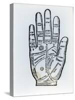 Palmistry-English School-Stretched Canvas