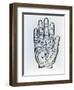 Palmistry-English School-Framed Giclee Print