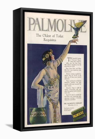 Palmolive - as Used by 'the Beautiful Women of Ancient Egypt'-null-Framed Stretched Canvas