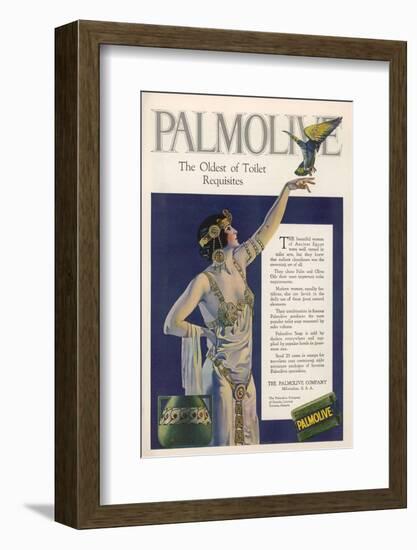 Palmolive - as Used by 'the Beautiful Women of Ancient Egypt'-null-Framed Photographic Print