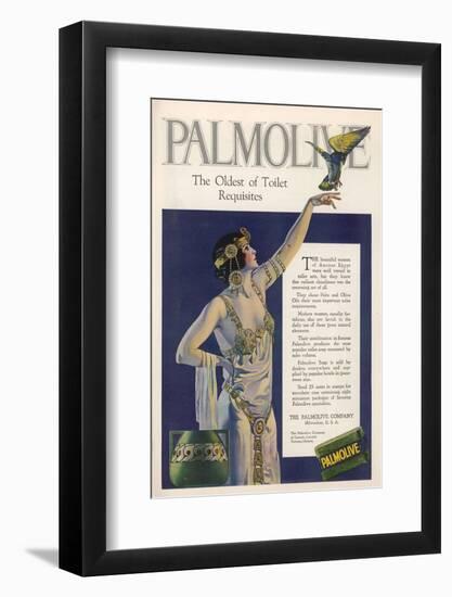 Palmolive - as Used by 'the Beautiful Women of Ancient Egypt'-null-Framed Photographic Print