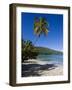 Palms and Beach at Magens Bay, St. Thomas, U.S. Virgin Islands, West Indies-Gavin Hellier-Framed Photographic Print