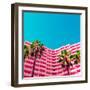 Palms and Hotel-Evgeniya Porechenskaya-Framed Photographic Print