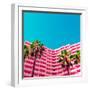 Palms and Hotel-Evgeniya Porechenskaya-Framed Photographic Print