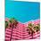 Palms and Hotel-Evgeniya Porechenskaya-Mounted Photographic Print