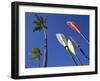 Palms and Paddles, Bavaro Beach, Punta Cana, Dominican Republic, West Indies, Caribbean, Central Am-Frank Fell-Framed Photographic Print