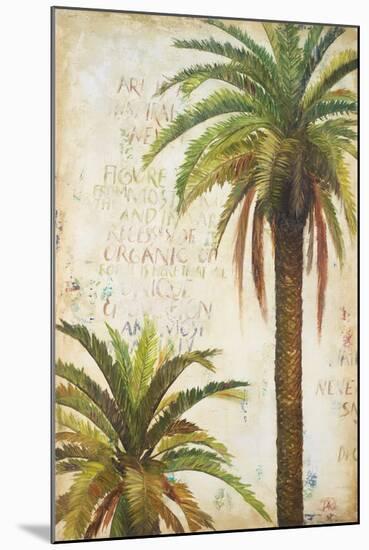 Palms and Scrolls I-Patricia Pinto-Mounted Art Print