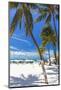 Palms and Umbrellas, Isla Mujeres, Mexico-George Oze-Mounted Photographic Print