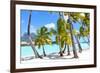 Palms at A Tropical Beach-noblige-Framed Photographic Print