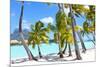 Palms at A Tropical Beach-noblige-Mounted Photographic Print